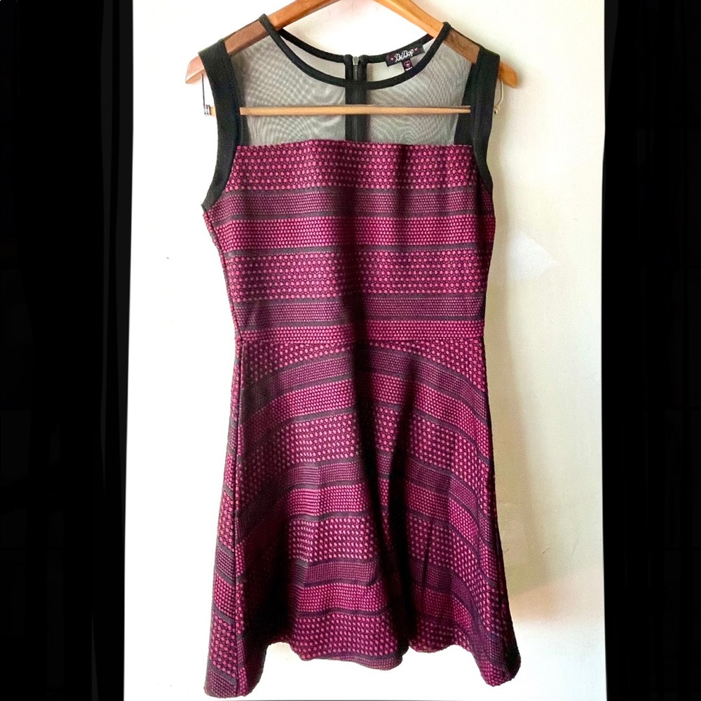 BeBop brand dress. Juniors girls size M. Skater girl style. Red and black color
